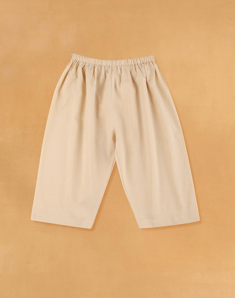 Fabindia Różowy bawełniany zgredek 2 szt. zestaw kurta