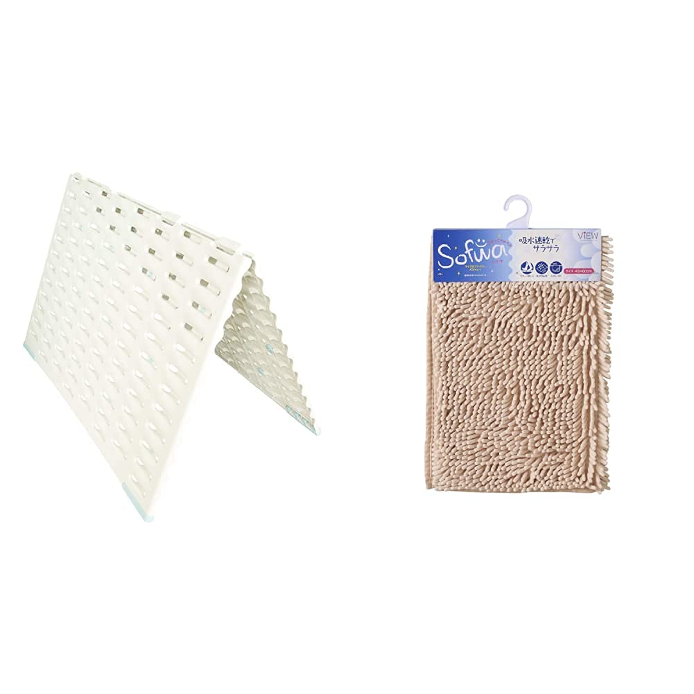 Amazon｜山崎産業 バスマットすのこ サラアンドカラ バスマット