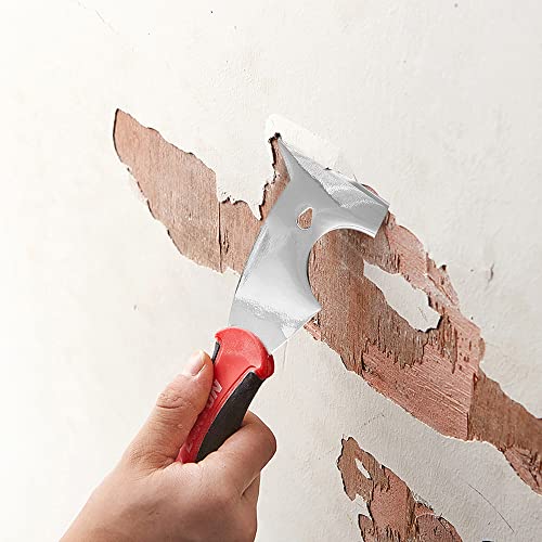 Dekton 2.5"Professional Scraper-Heavy Duty Stainless Sturdy Steel Blade| Ergonomic Rubber Grip Handle For Comfort| 2.5" Blade| Ideal For Scraping Wallpaper, Filling Cracks And Repairing Holes| Durable 3 Dekton 2.5"Professional Scraper-Heavy Duty Stainless Sturdy Steel Blade| Ergonomic Rubber Grip Handle For Comfort| 2.5" Blade| Ideal For Scraping Wallpaper, Filling Cracks And Repairing Holes| Durable - Image 3