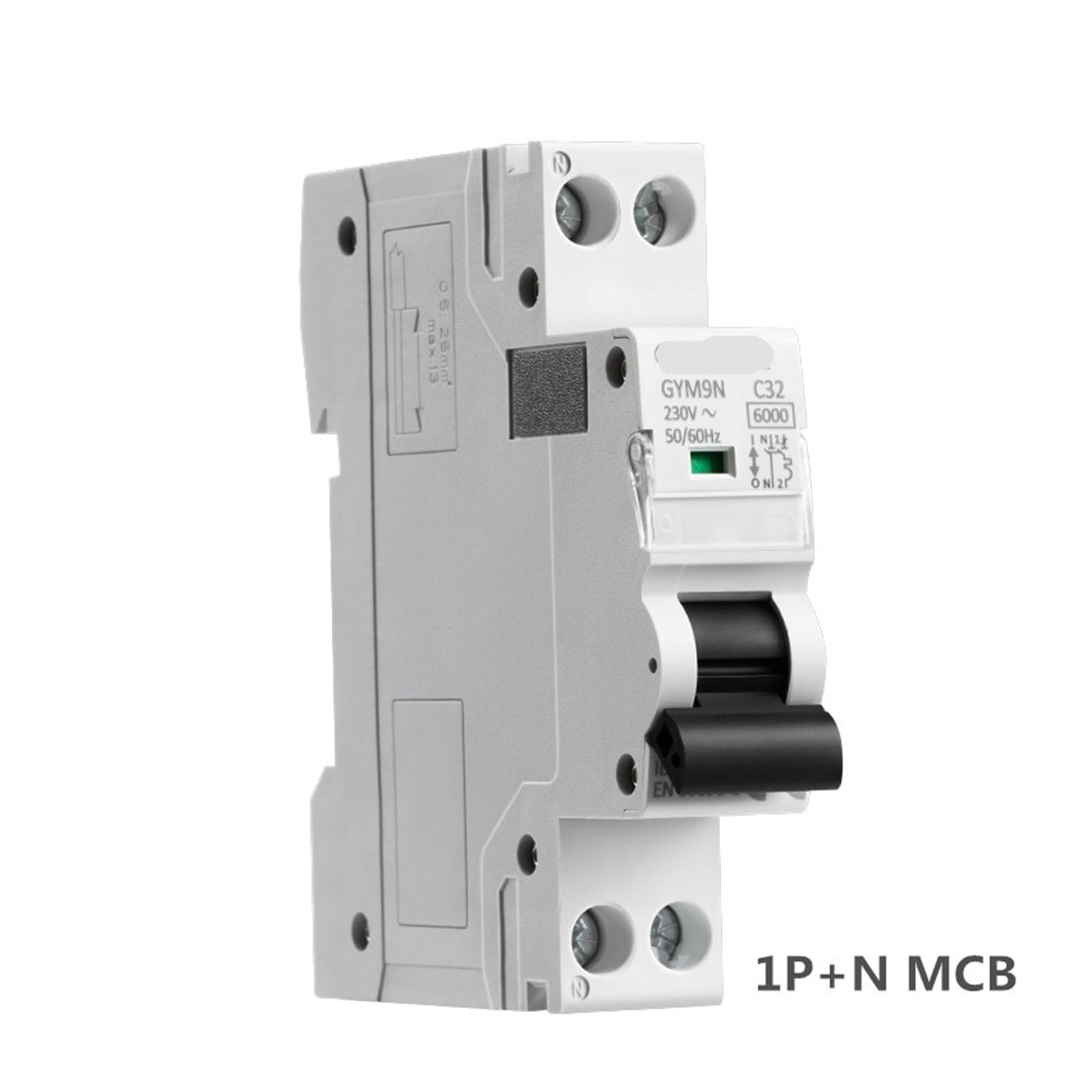 GYM9N 1P + N 6A 10A 16A 20A 25A 32A 40A 220V Sll wyłącznik automatyczny B punkt C punktowy (40A, C krzywe)