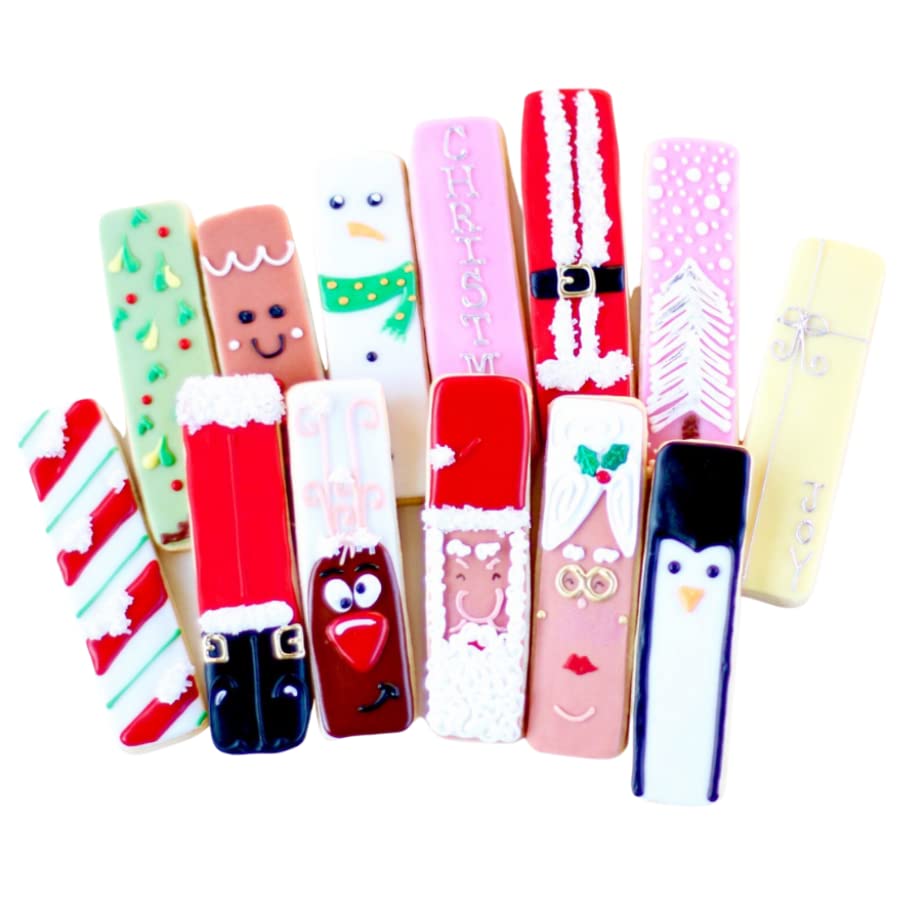 18 Pc. Christmas Cookie Stick Boxed Gift Set! Christmas, Holiday, Hostess Party Gift!