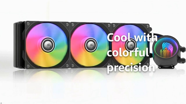 9/23まで出品 UN3D. SWIM AIO Amazon.com: SAMA PS360 White Liquid Cooler 360mm AIO