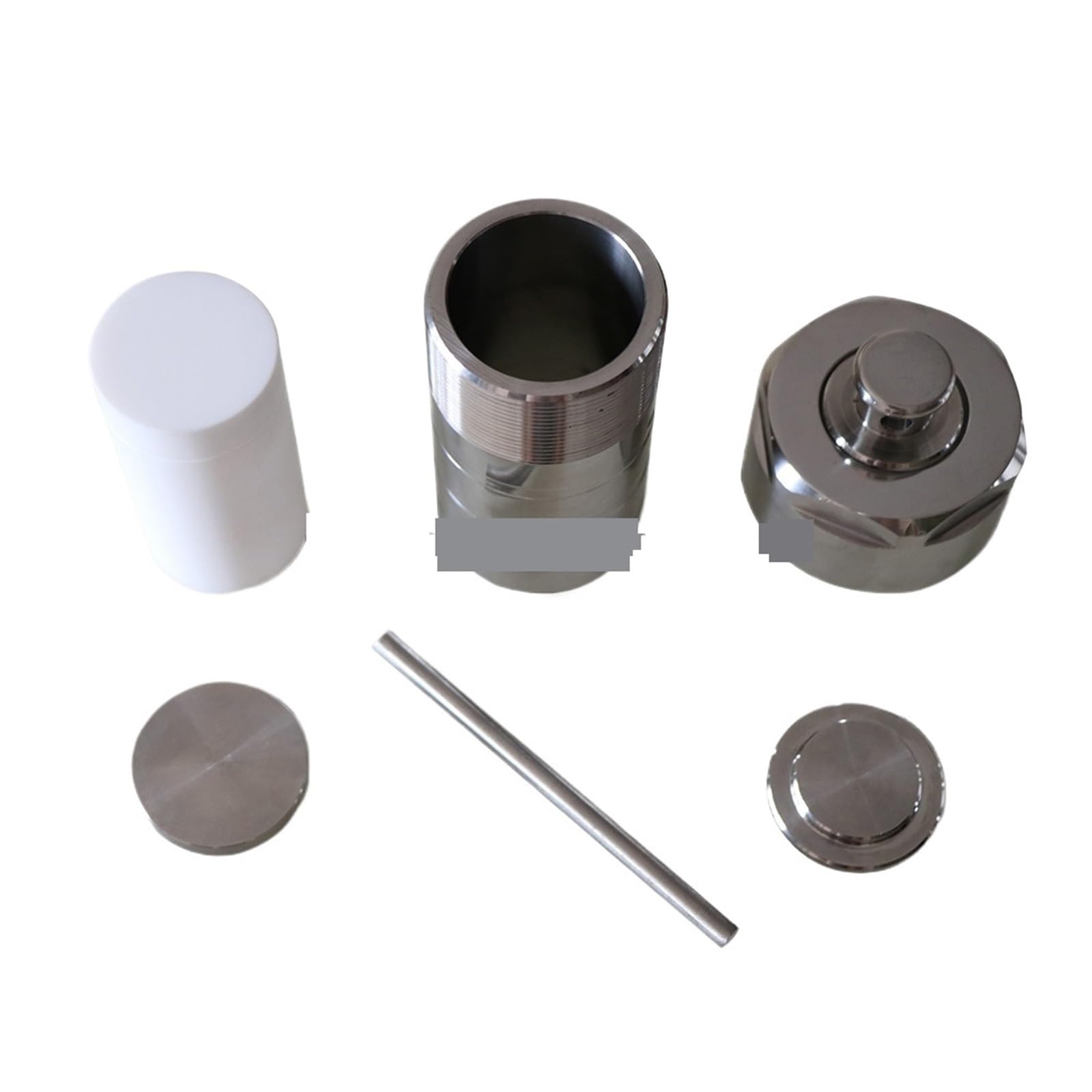Reactor de autoclave, Reactor de autoclave hidrotermal 25-500 ml con tanque distión alta presión síntesis cámara PTFE Para laboratorio(25ml)