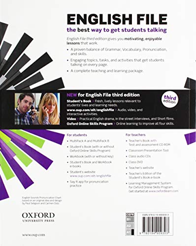 English File: Beginner: Student's Book/Workbook MultiPack B with Oxford Online Skills
