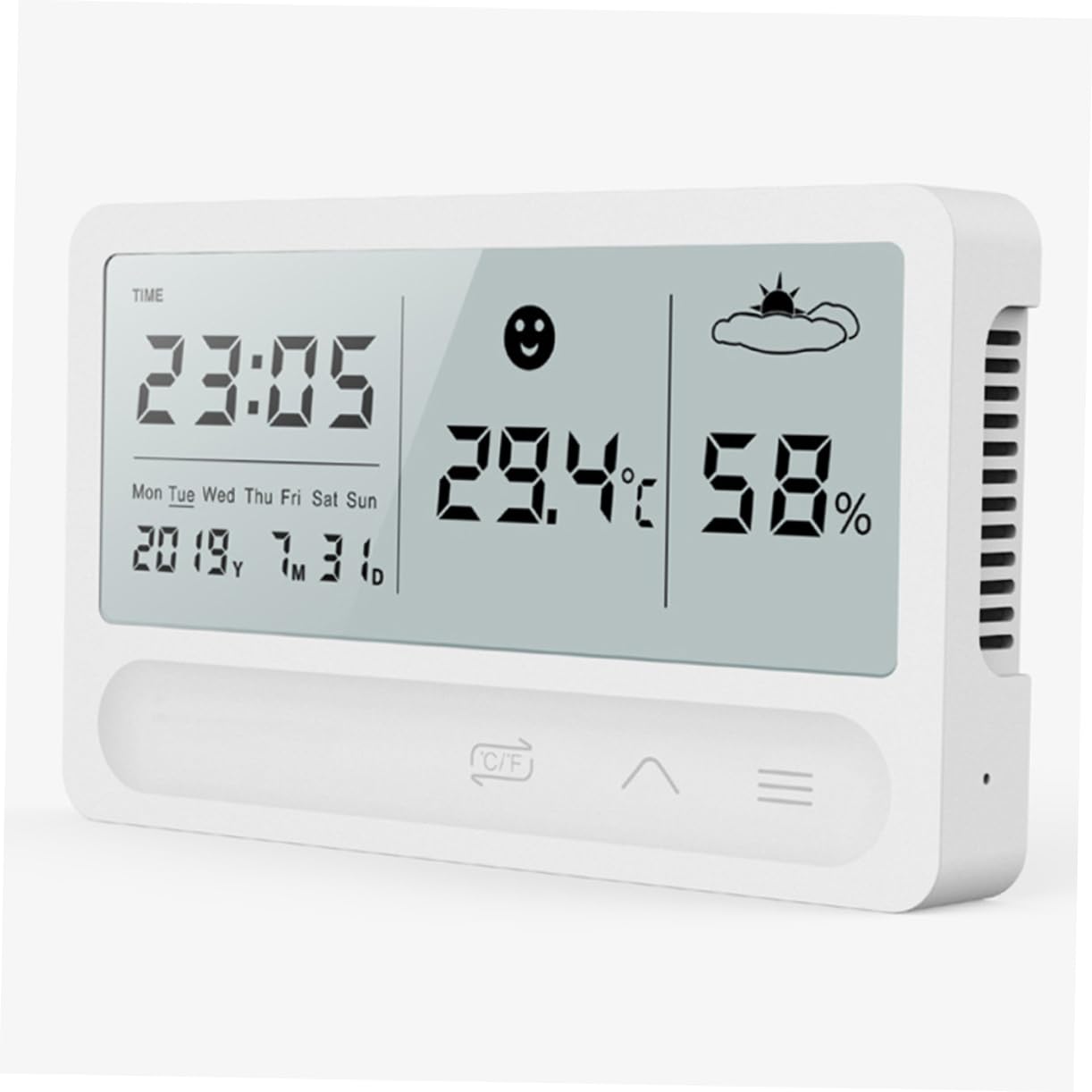 Sosoport 2 Pz misuratore di umidità termometri da interni termometro domestico termometri digitali igrometro misuratore di temperatura digitale misuratore di temperatura e umidità numero