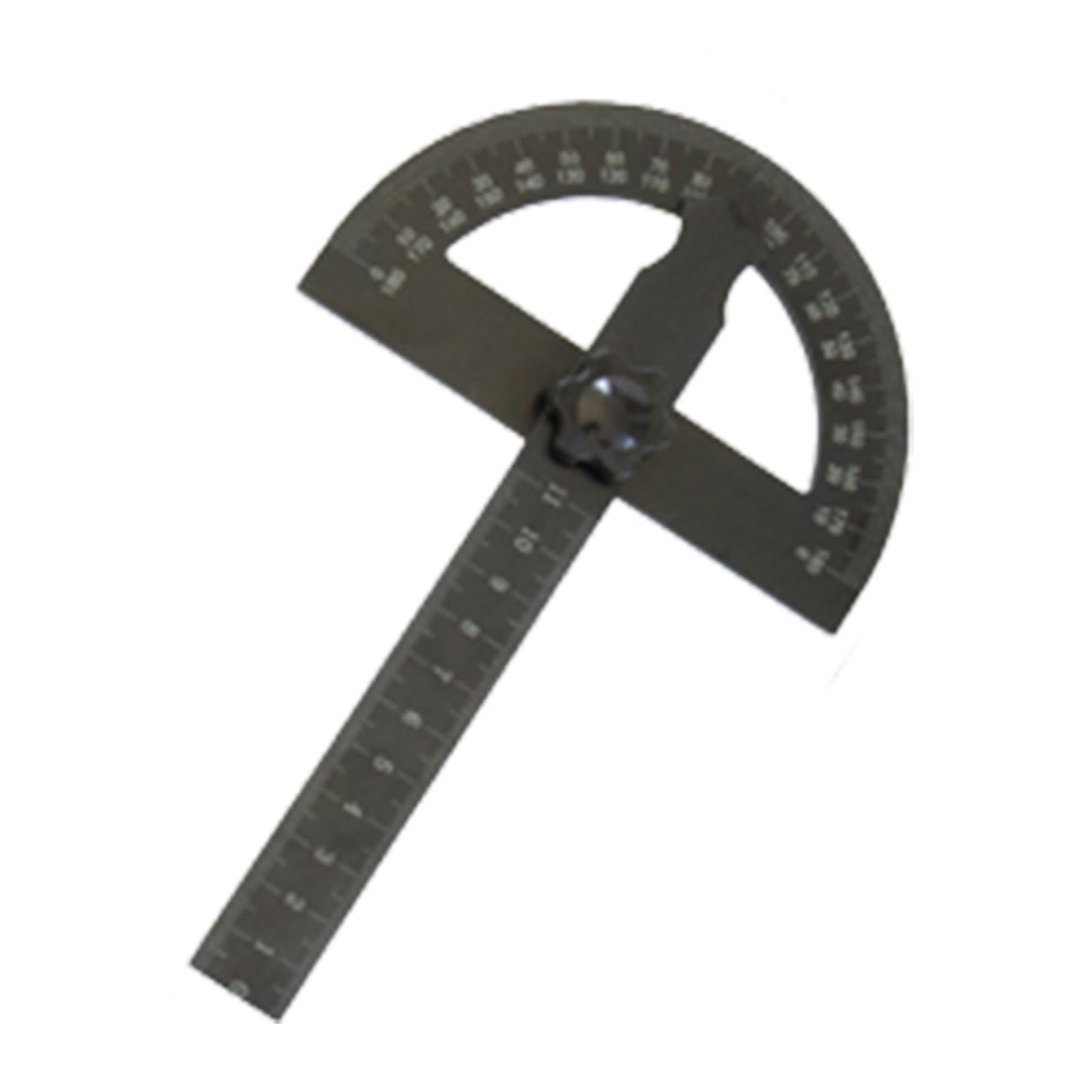 TWISAXC Sturdy Angle Ruler Ruler With Advanced Systems Ensures Smooth Measurement Process Craft Professionals And Hobbyists Metal Adjustable General Angle