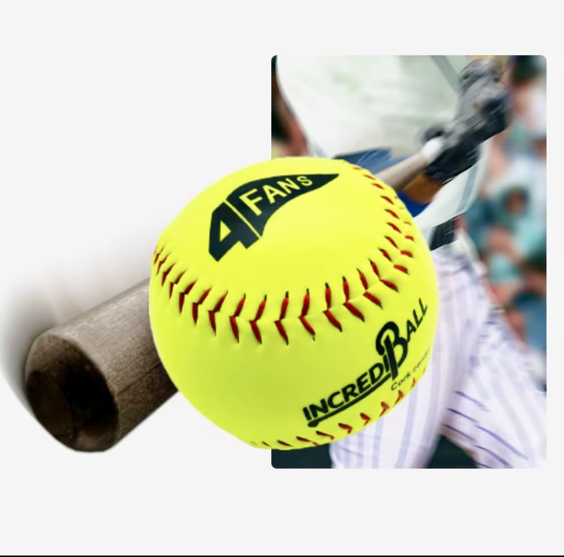 Genérico Pelotas de Softball 4fan - Pack de 12 Unidades - Alto Rendimiento para Entrenamiento y Juego - Resistencia Profesional - Uso Interior y Exterior