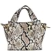 GUESS Zed Mini Girlfriend Carryall, Natural Python