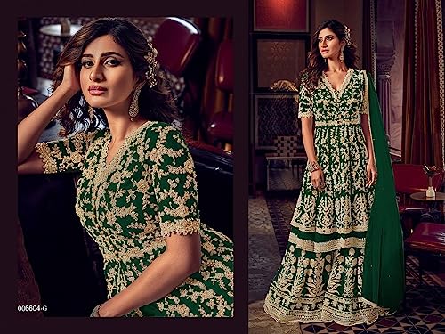 Eid Special New Sewn Indian Pakistani Wear Salwar Kameez Palazzo Sharara Suit Designer Plazo Dress4
