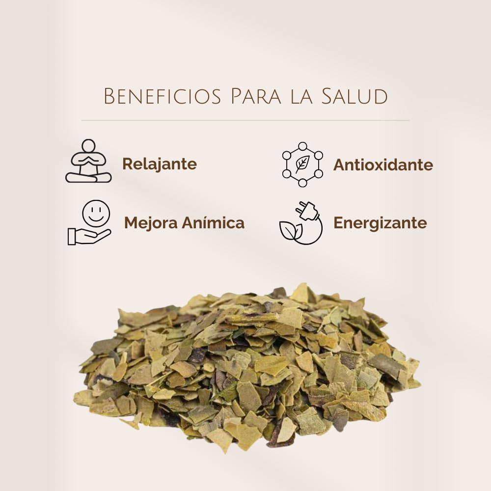 Infusión Guayusa Pura a Granel My Tea Moments 200g Antioxidante Energizante