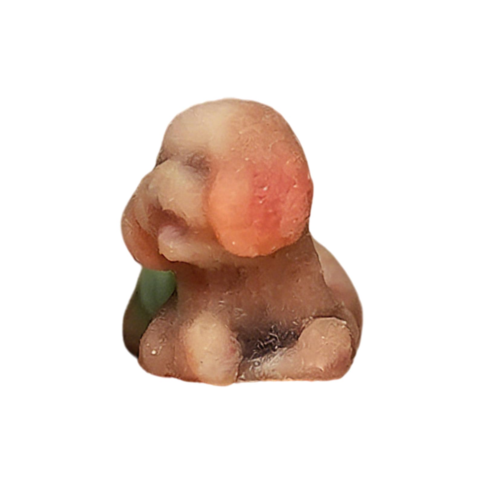 Osniyaw Dressing Bear Artistic Animal Sculpture 1:64 Scale 3D Printed Miniature Dog Model Resin For Display And Decoration Small Pet Sculpture Collecting