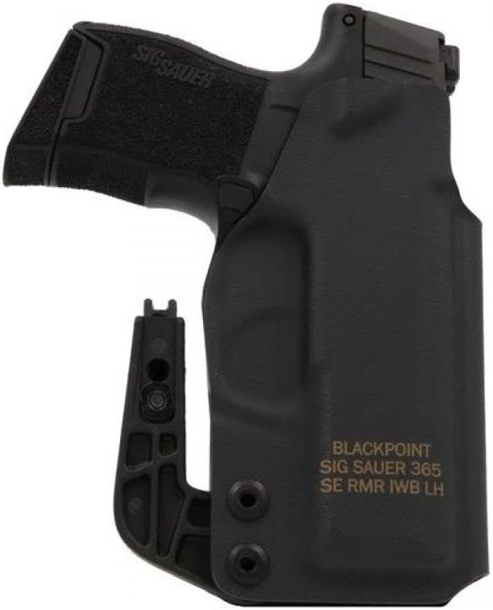 SIG SAUER P365 IWB Appendix Holster, SIG Sauer P365, Left Hand, Black, 8900243