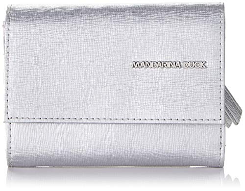Preisvergleich Produktbild Mandarina DuckEssentialDamenGeldbörseSilber (Silver)1.5x9x12 Centimeters (W x H x L)