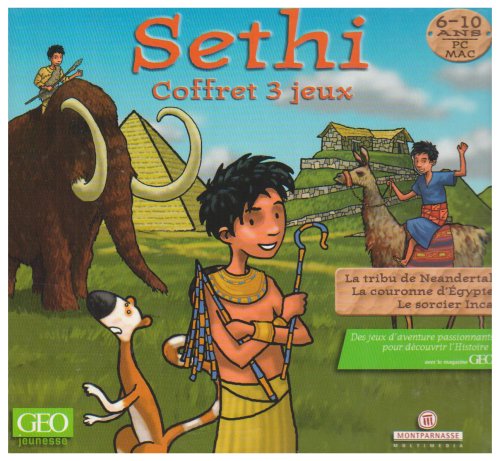 Preisvergleich Produktbild Coffret 2007 Sethi 3 titres ( Inca + Egypte + Préhistoire )