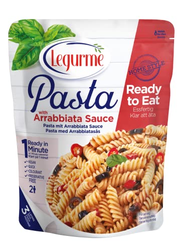 Legurme Pasta Mit Napoli Sauce 250g (6X250g) | Pasta mit Arrabiata Sauce, 250g (6X250g) (Arrabiata Sauce) Cover