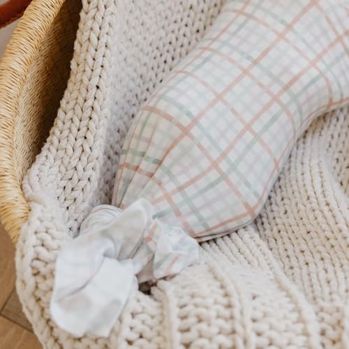 Image of Copper Pearl Swaddle Blankets for Newborns | Soft Stretchy Receiving Blankets for Boys and Girls | Large 46 x 46 Inch Baby Blankets | Lightweight and Breathable Swaddles | Madelyn