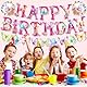 Schmetterling Deko Geburtstag 15 Stück,Happy Birthday Banner Rosa Mit Schmetterling Hängende Wirbel Deko,Frühling Blumen Schmetterling Girlande Geburtstagsbanner Für Mädchen Frauen Kinder Prinzessin