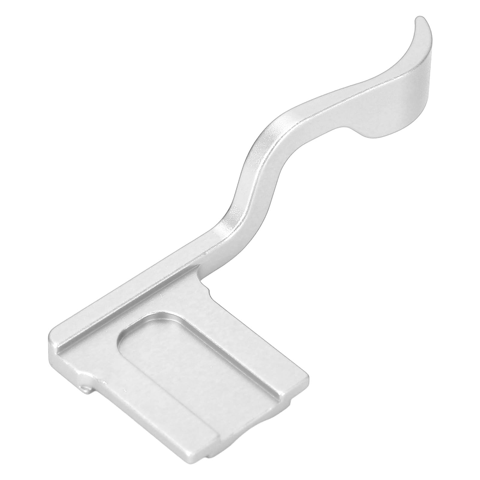 Uchwyt Kciukowy ze Stopu Aluminium CNC do Aparatu Fuji X?1 X?T2 X?T3 X?T10 X?T20 X?T30, Bezpieczne Trzymanie Gorącej Stopki, Metalowy Uchwyt do Aparatu (SILVER)