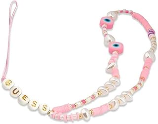 GUESS GUSTSHPP - Correa para teléfono móvil, color rosa, x, Metal, Ágata