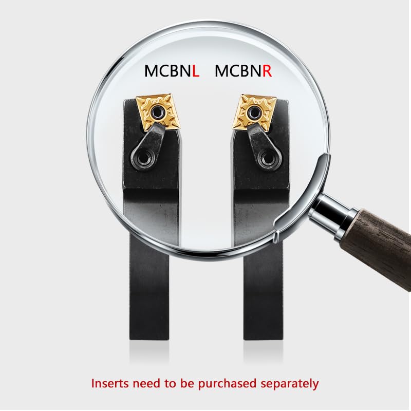 1pc MCBNR2020 MCBNR2525 MCBNR3232 External Turning Tool MCBNR MCBNL Lathe Bar Turning Holder CNC Cutting Tool Cutter Bar(MCBNL2020K12)
