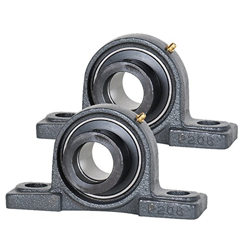 2X 1.25 in Pillow Blocks Cast Iron HCP206-20 Mounted Bearing HC206-20 + P206