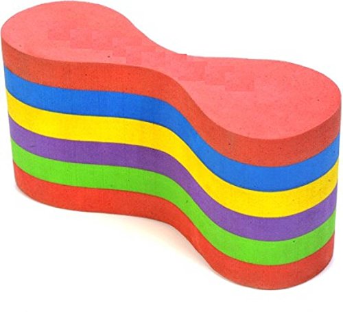 ShopNGift Imported Swimming Pull Buoy Float Swim Safe Training Tool for Kids Adults 1 Qty Random Colour