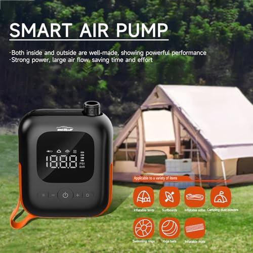 WindGallop sup pump paddle board pump electric pump for inflatables with Dolphin Quick Air Inflator Adaptor Auto-Off DC 12V Car Connector for Inflatable Stand Up Paddle Boards, Water Sports - Image 7