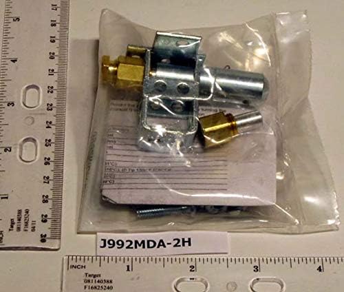 BASO J992MDA-2H Series J Combination Standing Pilot Burner, 2 Tip Position