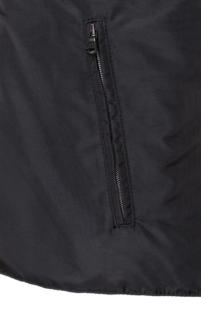 Herren Westen HUGO mit 100% echtem Lammfell teilgefüttert, Wind- & Wasserabweisende Winterweste - warm, praktisch und hochwertig
