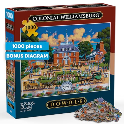 Puzzle escena colonial para mayores de 14 anos