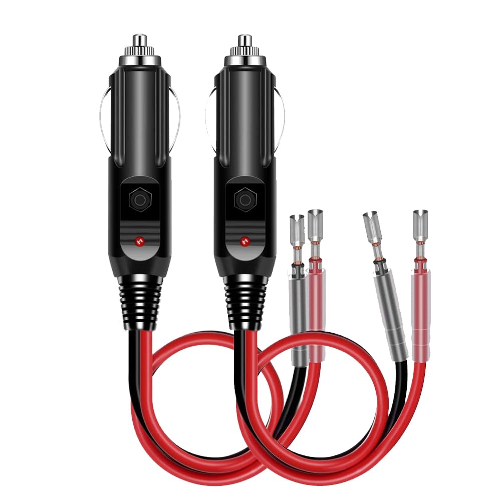 12 volt 20 amp cigarette lighter plug Carviya 3 5 6 8 10 15 Male Car Lighter/Aux Socket Connector with Fuse Diode Indicator (10A / 2 Pack) : Automotive If your DC device does not require higher than 1 Amp. Carviya 3 5 6 8