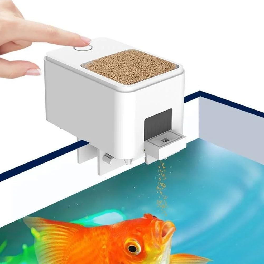 Mangeoire automatique pour poissons Wifi pour éviter le surdosage de nourriture