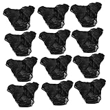 WRITWAA 12Stücke Pack Einweg Unterhosen für Damen Atmungsaktive Bequeme Spa Slips aus Dickem Material für Sauna und Reisen Komfortable Einweg Bekleidung