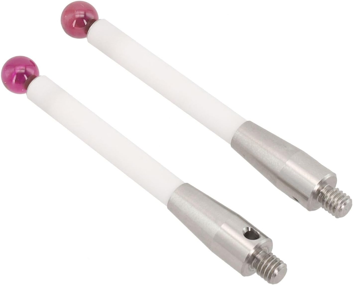 2Pack CMM Test Probe Stylus For Renishaw A-5000-3709 Touch Probes 50mm Ball Ceramic Stem（6mm Ball）
