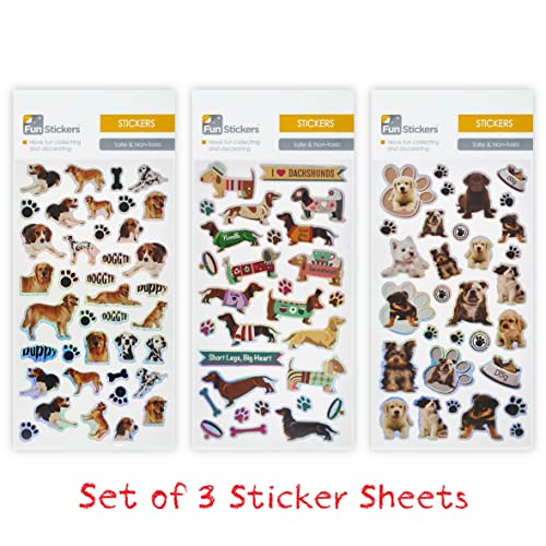 Adesivi Cane e Cucciolo per Bambini e Adulti Oltre...