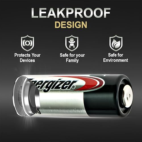 Miniatura 5 de Synergy Digital Baterías A23, Compatible con Batería GP VR22 (Alcalina, 12V, 55mAh) El paquete combinado incluye 3 baterías A23