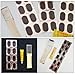 Yardwe 1set Tire Repair Kit Self-Adhesive Patches Puncture Repair Patches Rasp Tool and Glue for and Electric