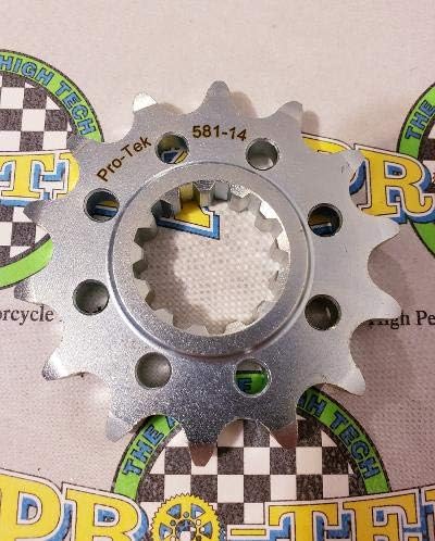 Miniatura 2 de Pro-tek - Piñón delantero fabricado para Yamaha MT-07, 525, paso 17T, 2014, 2015, 2016, 2017, 2018, 2019, 2020, 2021, 2022, 2023, 2024, MT07 MT 07