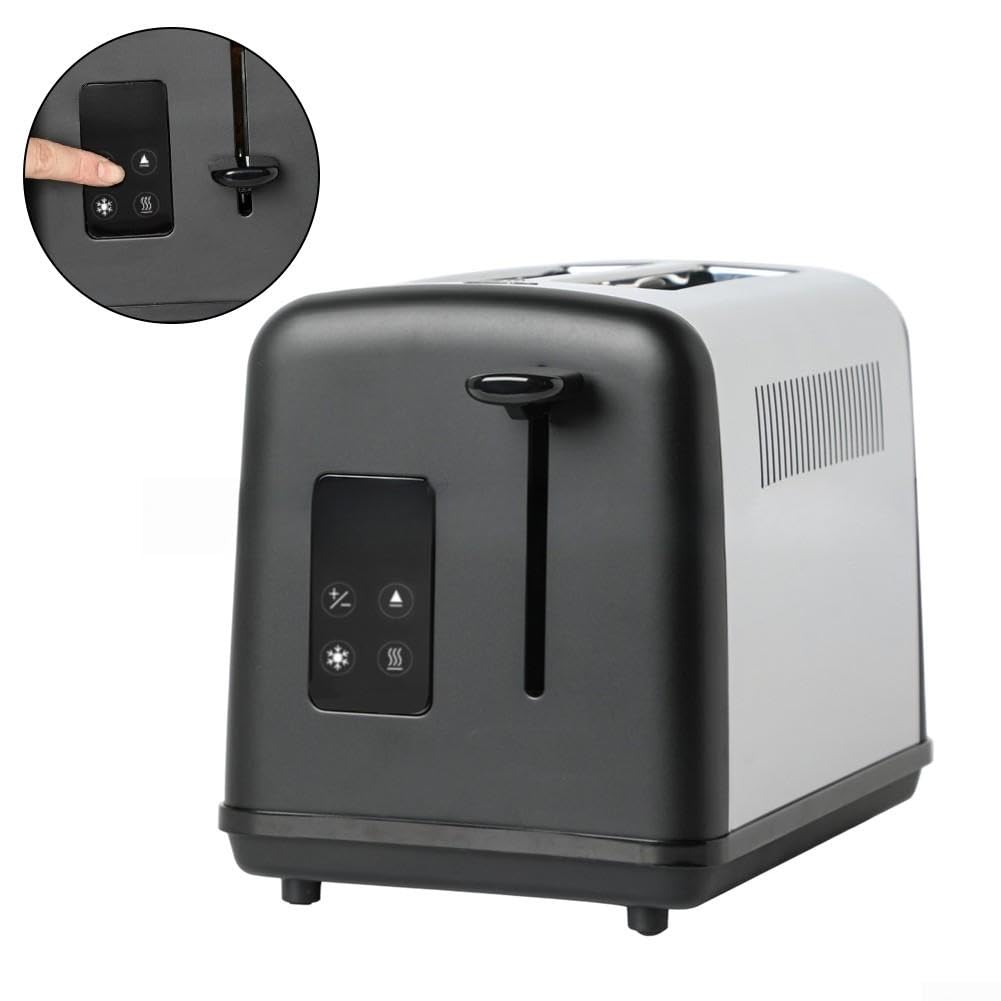Smart Toaster 2-Scheiben Touchscreen Edelstahl