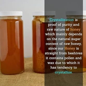 Healthy roots Cherry Honey 500 gm- Organic Honey Raw Unprocessed (Pure Honey 100% Natural No Added Sugar)