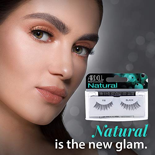 Ardell Natural Lashes False Eyelashes 116 Black (4 Pack) #TOP1