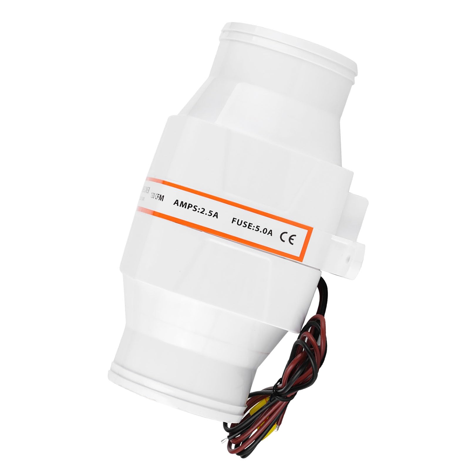 Ventilador de Aire, Ventilador de Aire Marino, Soplador de Aire Tranquilo de 12v 24v Duradero para Bote (12V)