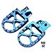 NICECNC Blu Pedali poggiapiedi pedane da corsa Compatibile con KTM 690enduro R 690smc R 1290super Adventur R S T 50 Sx-Frame Mini-Rahmen 125sx 250-450sx-F