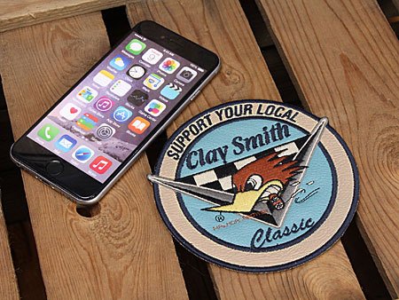 Amazon | クレイスミス(Clay Smith) ワッペン CLASSIC＿WP-CSYC133-MON