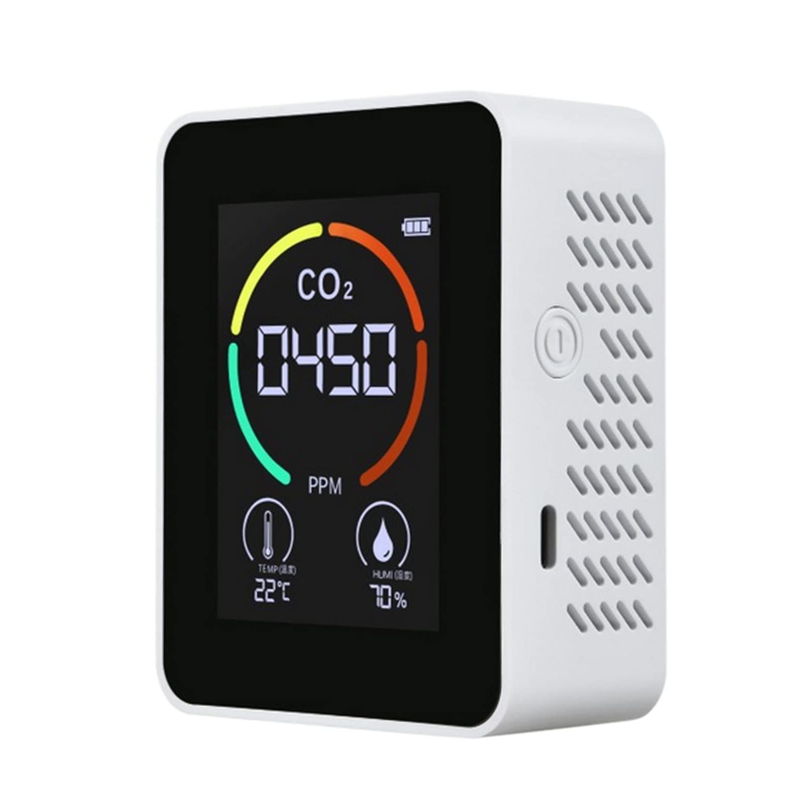 CO2 Meter TVOC Sensors Indoor Carbon Dioxide CO2 Concentration Detector Intelligent Air Quality Analyzer Tester with Temperature and Humidity Display (Air Quality Monitor) (B09ZB2CYDZ) Amazon Price History, Amazon Price Tracker