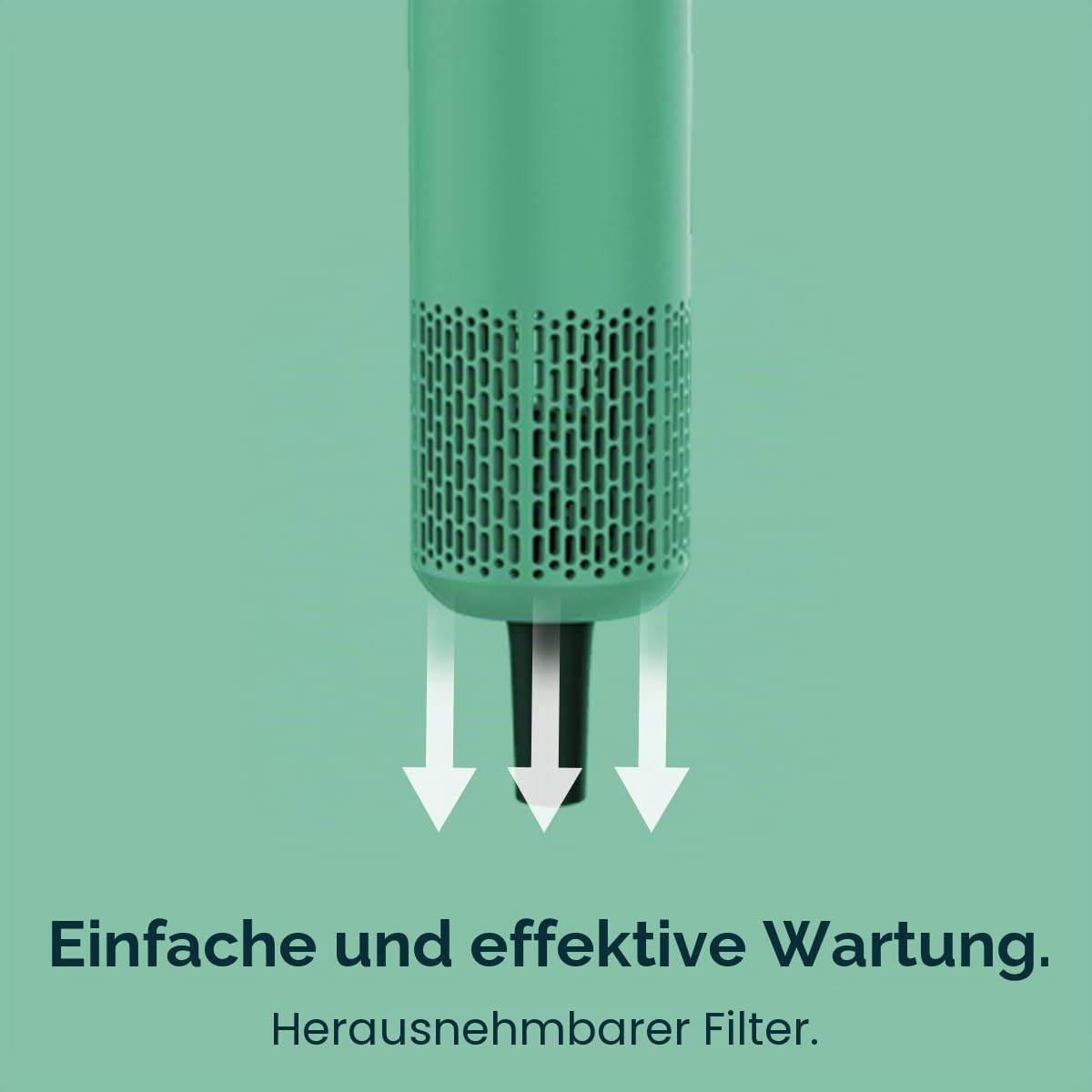 Cecotec Ionicare Rockstar Style Grüner Haartrockner, sehr kompakter, leichter Haartrockner, Motor 1500W, 110000 U/min, Ionengenerator, 4 Temperaturen, 3 Geschwindigkeiten, leise: Brushless-Technologie