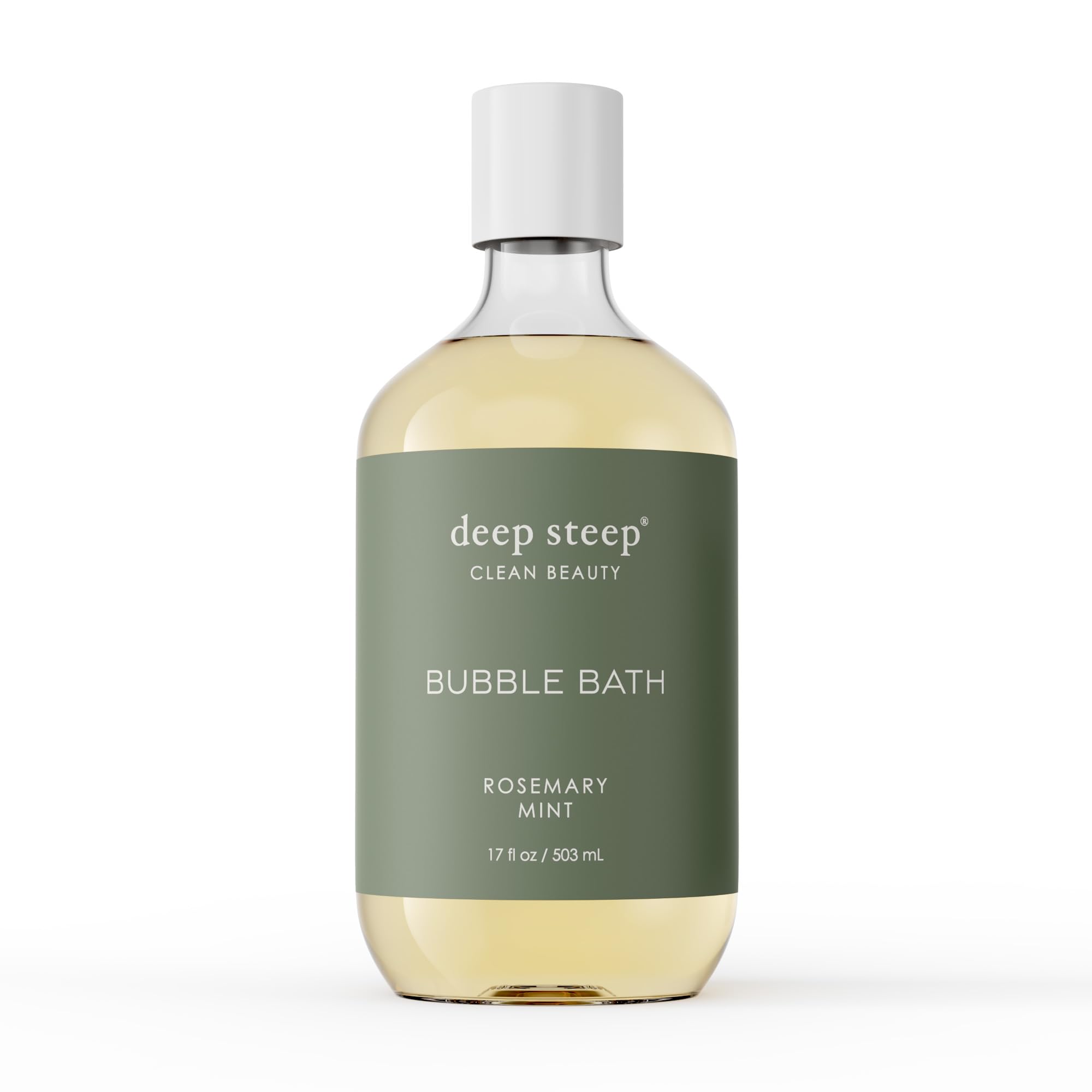 Deep SteepBubble Bath, 17oz (Rosemary Mint)