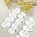 Custom Plantable Seed Paper with Heart Shapes, Personalized Wildflower 2.5
