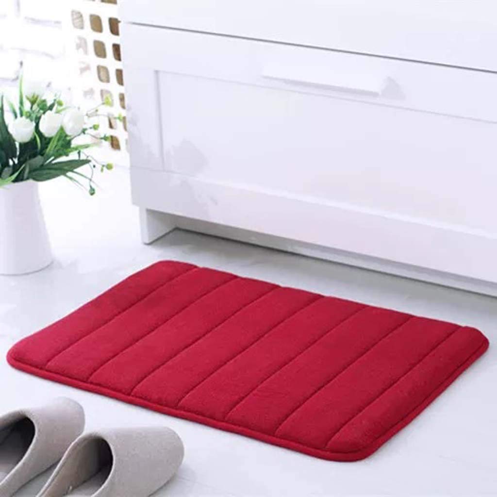 Tapis de salle de bain en velours matelassé 40x120 cm - Créez votre espace spa à la maison