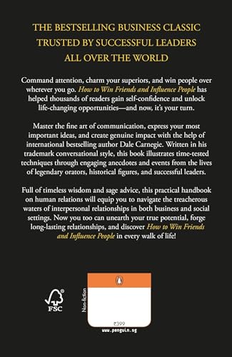 Image of Penguin Select Classics: How to Win Friends and Influence People: Timeless Bestseller (Original, Unabridged Classic) Premium Paperback